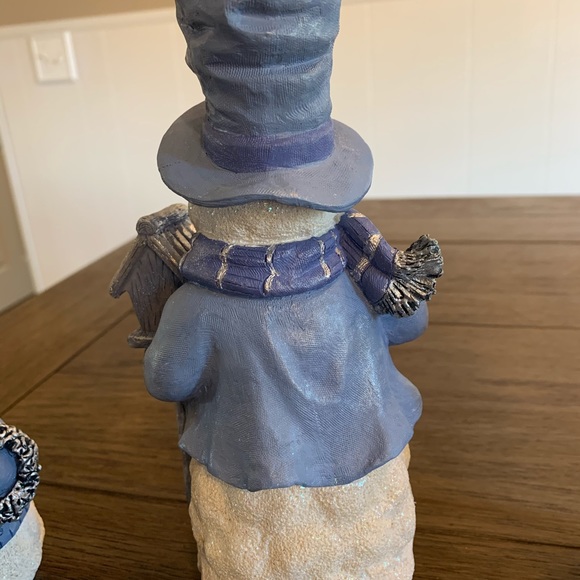 Blue & White Snowman - Picture 6 of 6